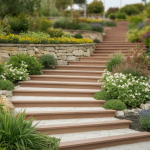 Escalier jardin pente raide : Aménagement et Solutions d&rsquo;Accès