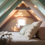 Idée peinture chambre sous pente : 35 inspirations déco