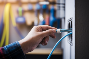 Peut-on passer le câble fibre dans la gaine téléphone : solutions de raccordement