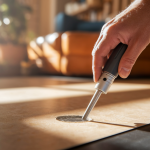 Réparer un lino enfoncé : Guide complet pour redonner vie à votre sol