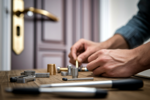 Réparer ressort poignée de porte : Instructions pour Différents Cas