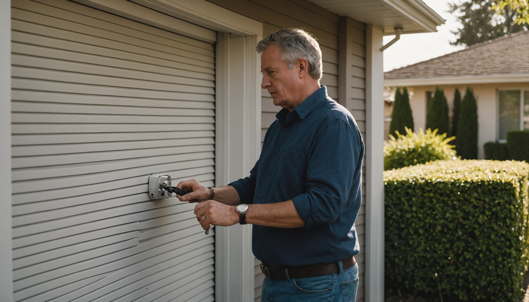 volet roulant à tirage direct : quand préférer le manuel au motorisé ? — l'ouverture depuis l'extérieur, grâce à une clé dédiée,