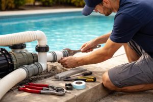 Réparation Tuyau Piscine : Comment Réparer une Fuite ?